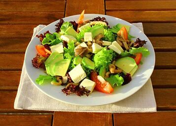 Salad sinh tố